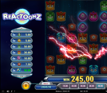 Reactoonz Free Play